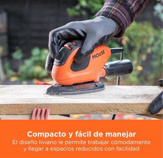 Lijadora BLACK+DECKER Mouse 55W