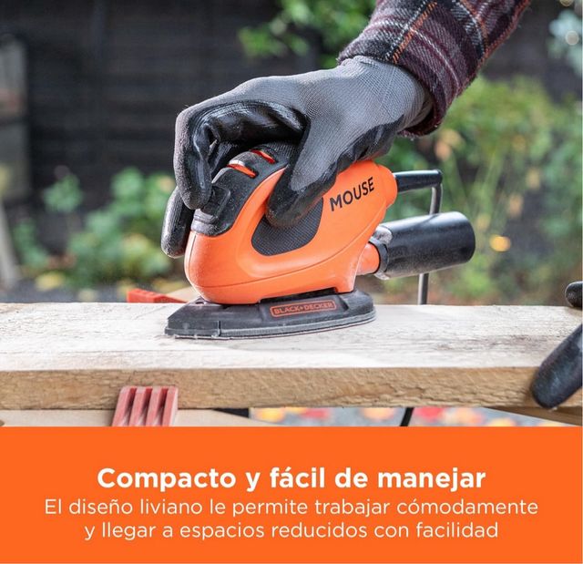 Lijadora BLACK+DECKER Mouse 55W