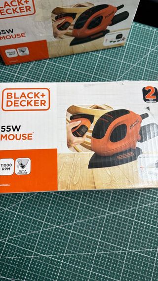Lijadora BLACK+DECKER Mouse 55W