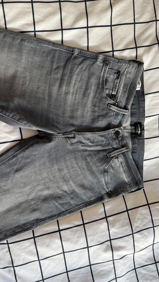 Pantalones vaqueros Jack & Jones grises Slim Glenn