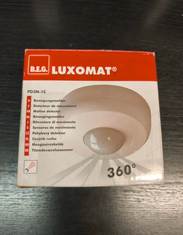 Detector de movimiento B.E.G. LUXOMAT PD3N-1C