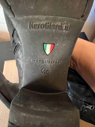 Stivali Nero Giardini Donna