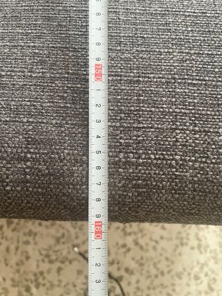 Sillón reclinable manual gris