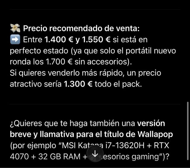 MSI Katana 15 B13V Laptop nvidia 4070 32g RAM
