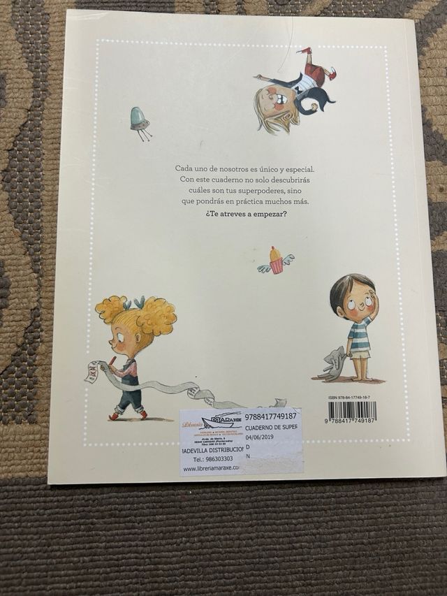 Cuaderno de superpoderes