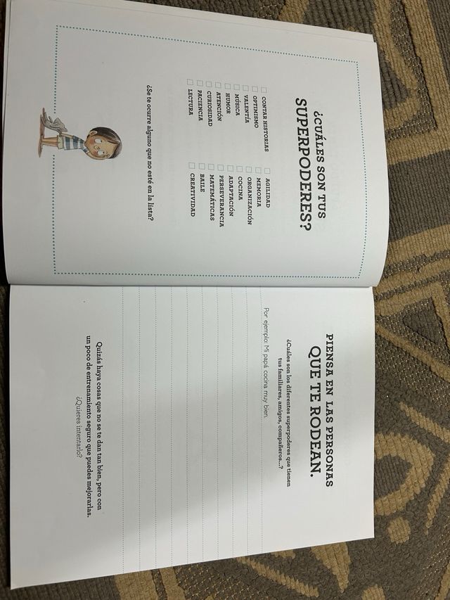 Cuaderno de superpoderes