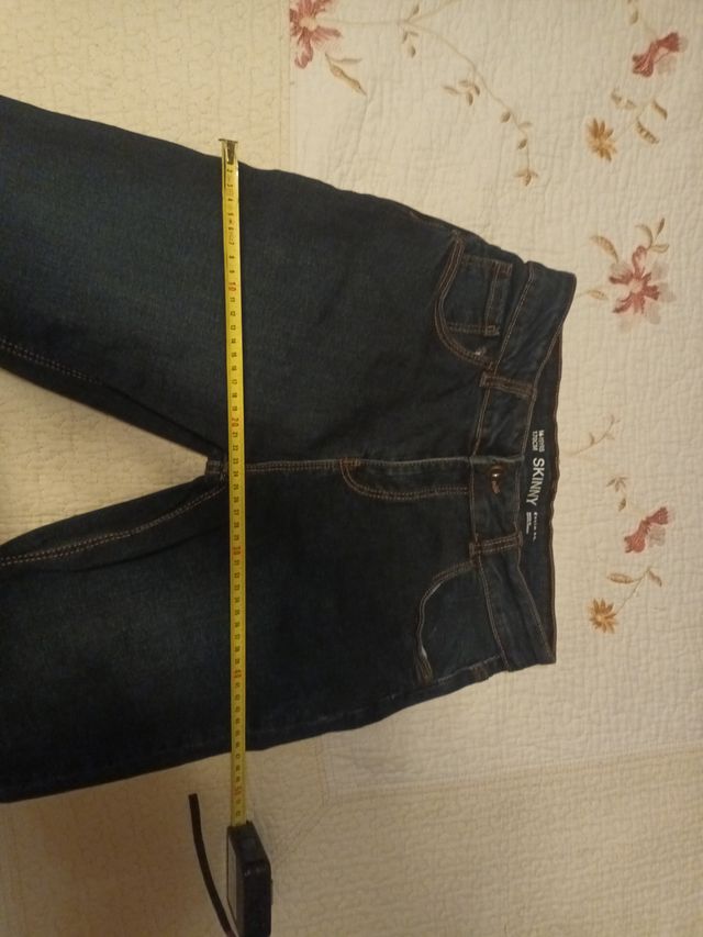 Pantalón vaquero niño Skinny azul