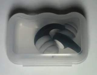 3 Pares Tapones Oídos Natación Silicona