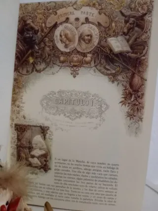 Don Quijote de la Mancha Venta en persona