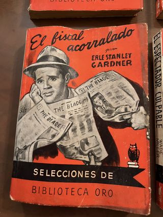 Libros antiguos Biblioteca oro A