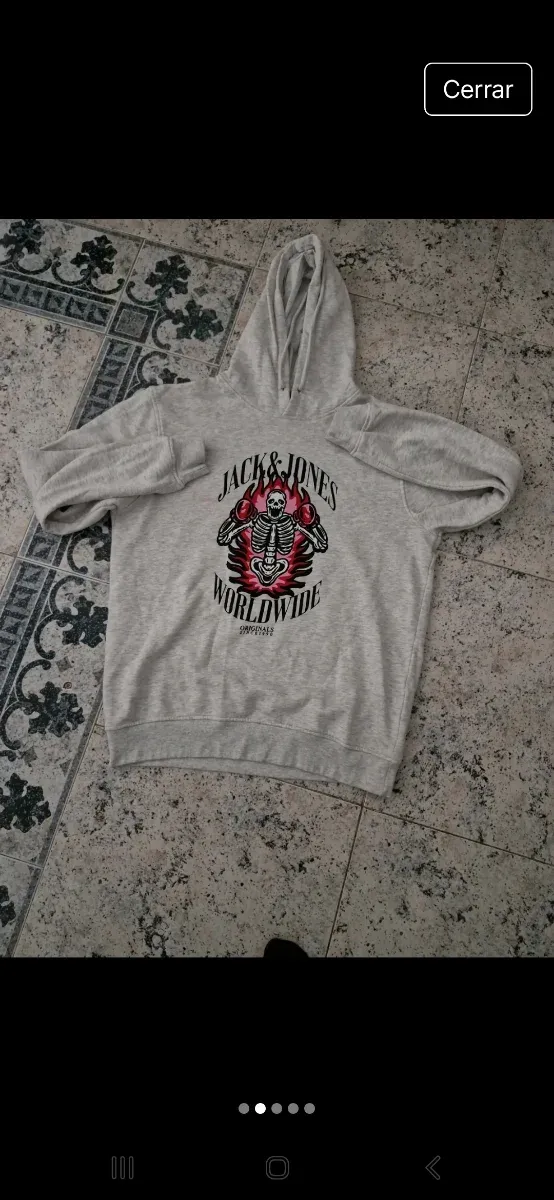 Sudadera Jack & Jones Gris