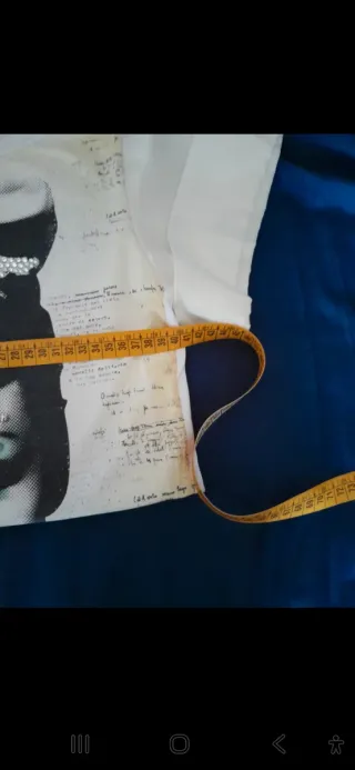 T-shirt indian rose bianca M