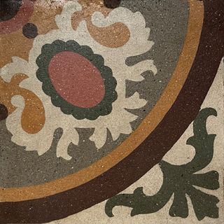 Azulejo hidráulico recuperado