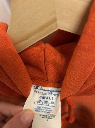 Sudadera Champion Naranja