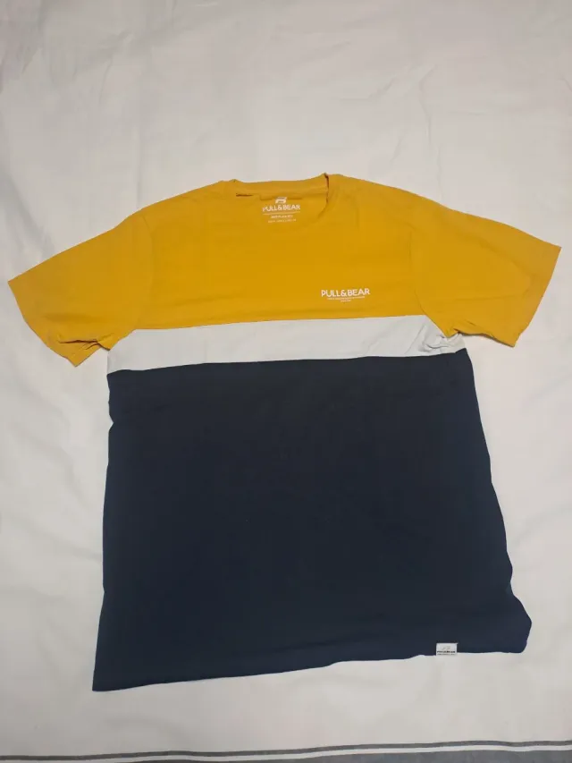Camiseta Pull&Bear color block