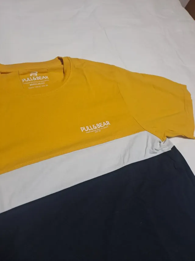 Camiseta Pull&Bear color block