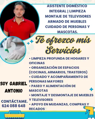 Asistente Doméstico Integral | Limpieza