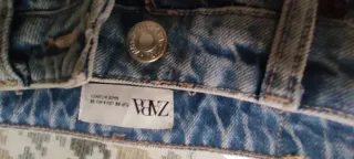 Pantalón vaquero mujer cintura alta recto