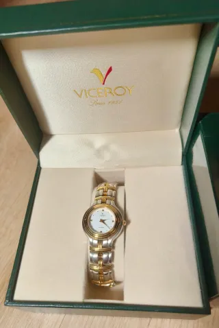 Reloj Viceroy Mujer Oro y Plata