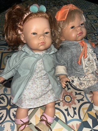 Lote de 4 muñecas bebé