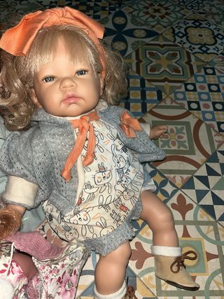 Lote de 4 muñecas bebé