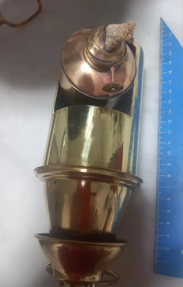 Farol candil bitácora latón