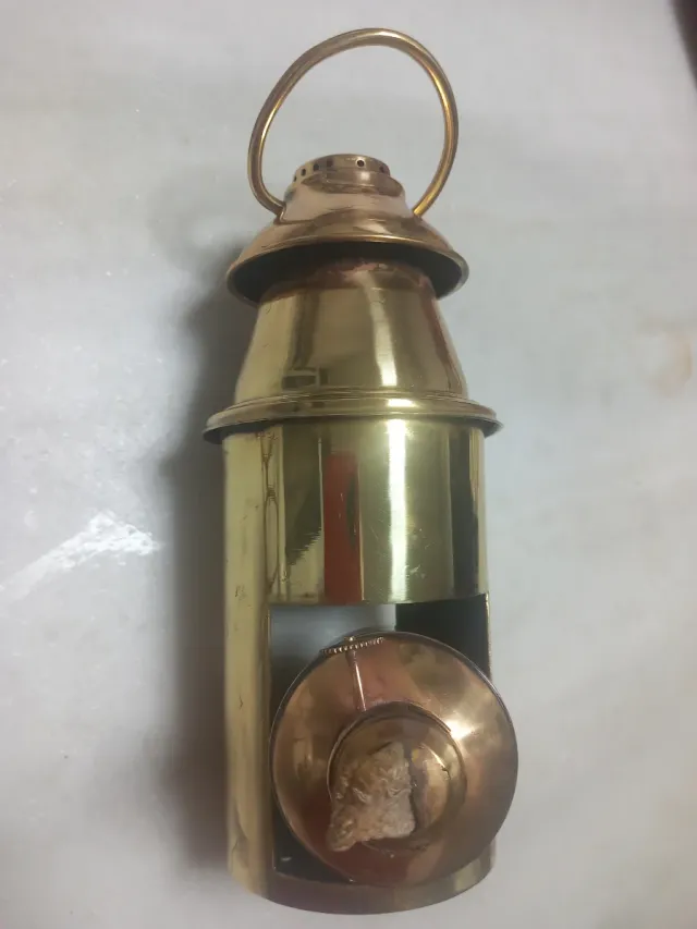 Farol candil bitácora latón