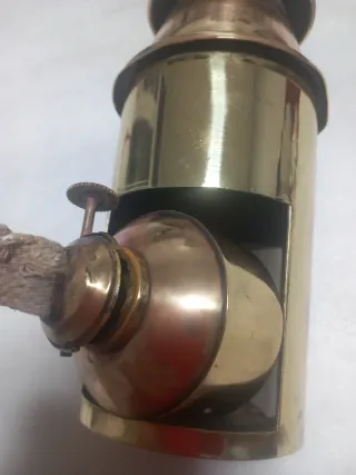 Farol candil bitácora latón