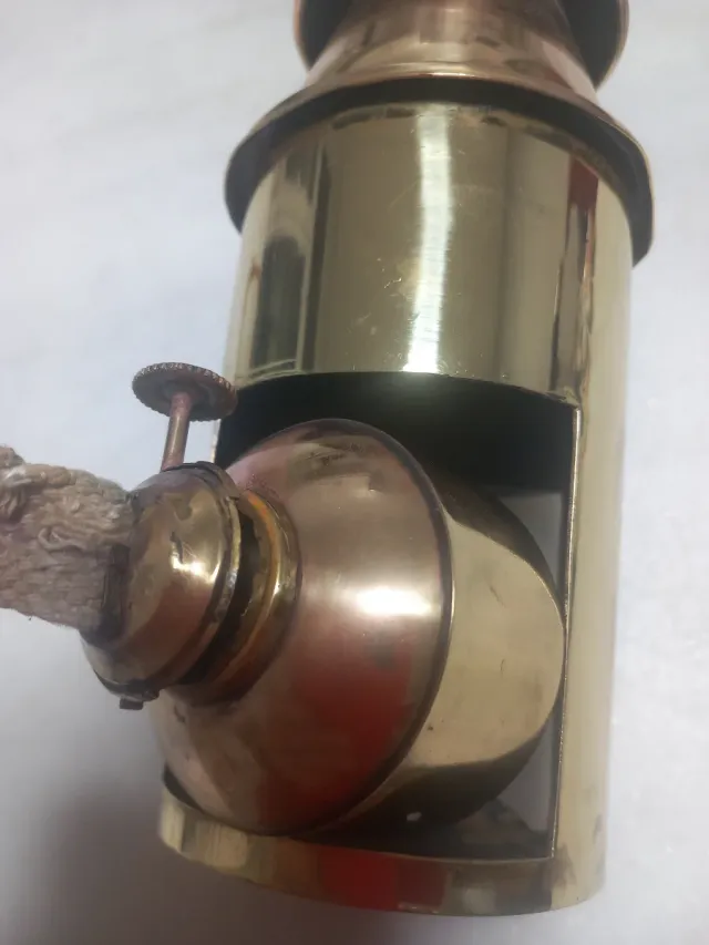 Farol candil bitácora latón