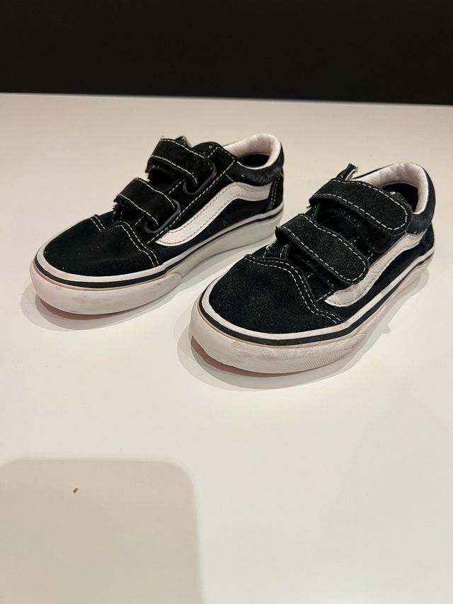 Vans Old Skool Velcro Negro Talla 30