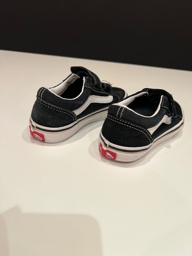 Vans Old Skool Velcro Negro Talla 30