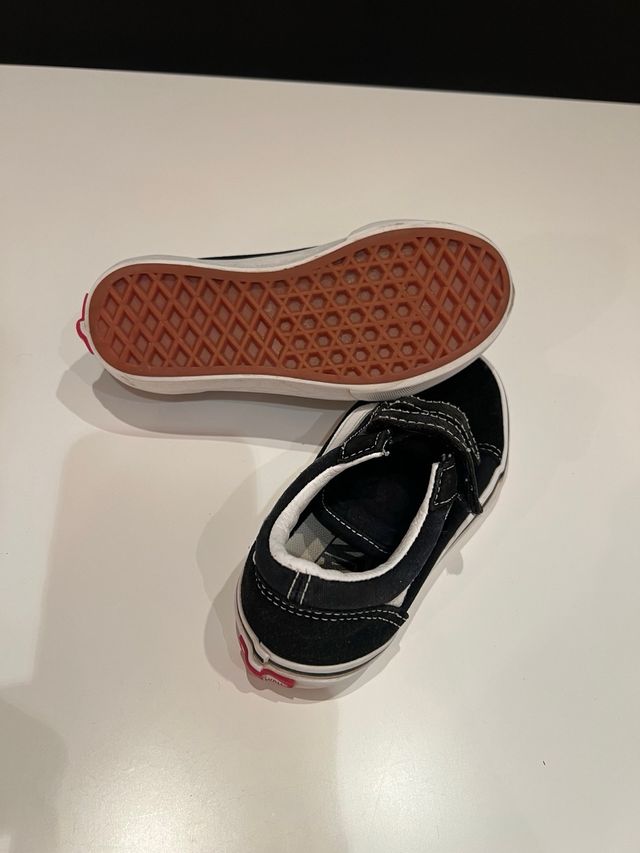 Vans Old Skool Velcro Negro Talla 30