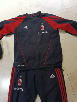 Chándal Adidas Hombre Negro Rojo