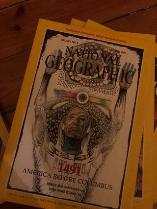 Revistas National Geographic 1991. 3 euros ejempla