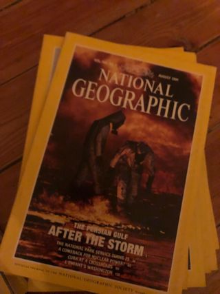 Revistas National Geographic 1991. 3 euros ejempla