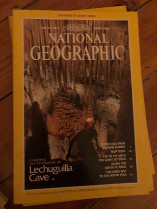 Revistas National Geographic 1991. 3 euros ejempla