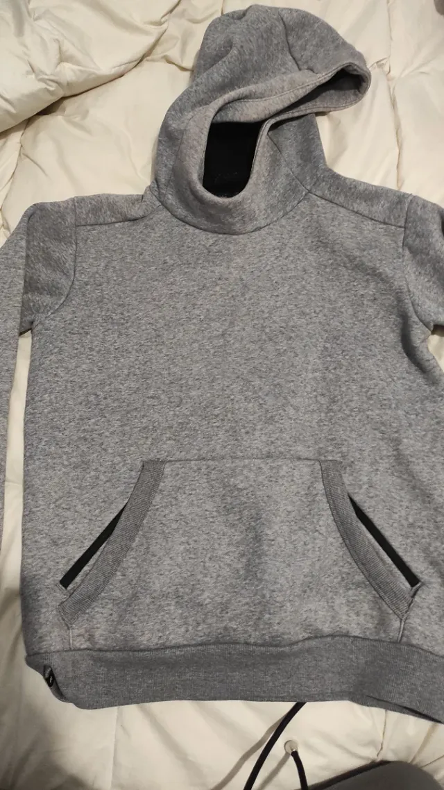 Sudadera niño Decathlon gris