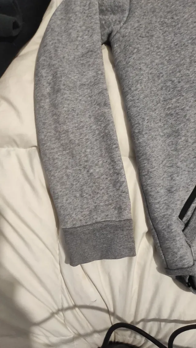 Sudadera niño Decathlon gris