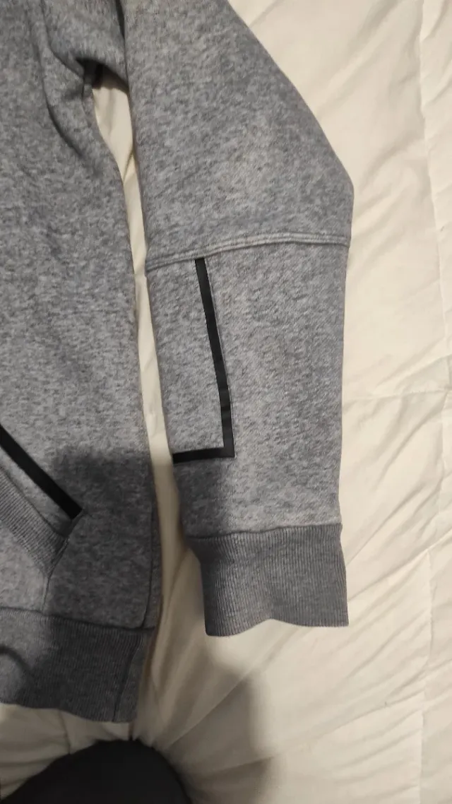 Sudadera niño Decathlon gris