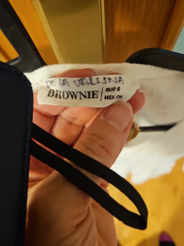 Blusa Brownie Blanca Talla S