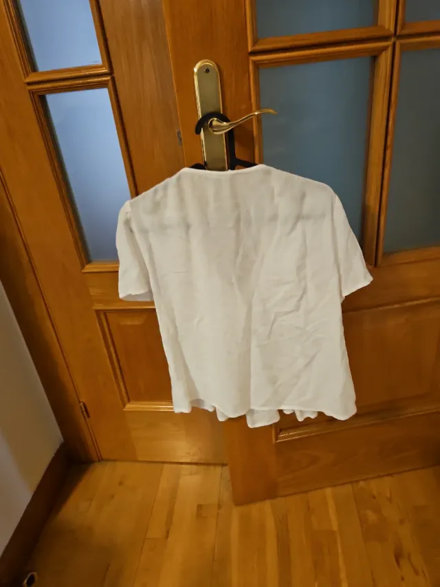 Blusa Brownie Blanca Talla S