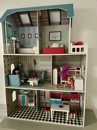 Casa de muñecas Imaginarium de madera