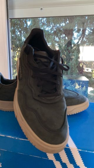 Zapatillas Adidas Talla 43.5 Negras/Beige