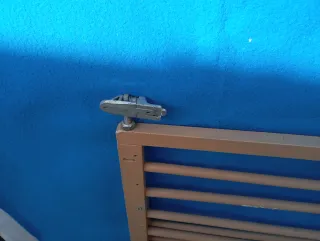 Barrera de seguridad madera/metal