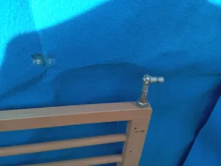 Barrera de seguridad madera/metal