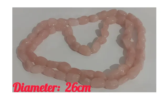 Lote collares oro y rosa