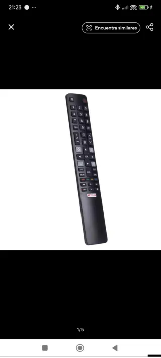 Mando distancia TCL para televisores de 32 a 75 p