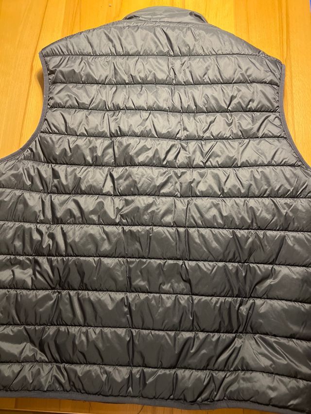 Chaleco acolchado negro talla XL