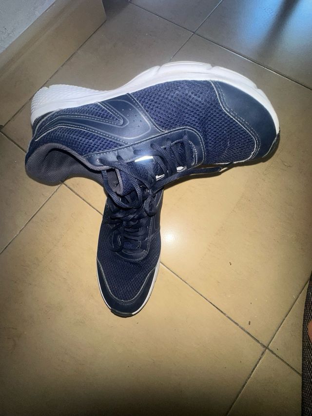 Zapatillas Kalenji Azul y Blanco