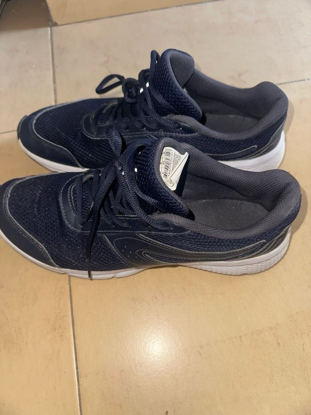 Zapatillas Kalenji Azul y Blanco